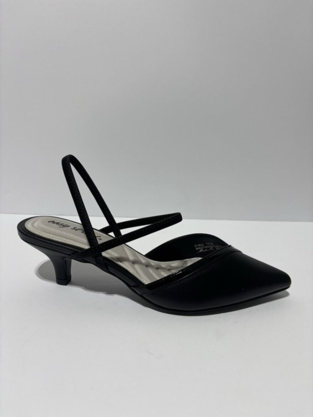 Easy Street Women’s Unna Slingback Pumps Black, Size 10 M